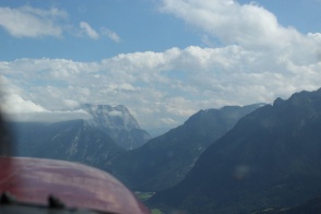 Letadlem do Zell am See a rakouských Alp